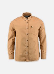 Chemises Plain Flannel Shirt homme gris
