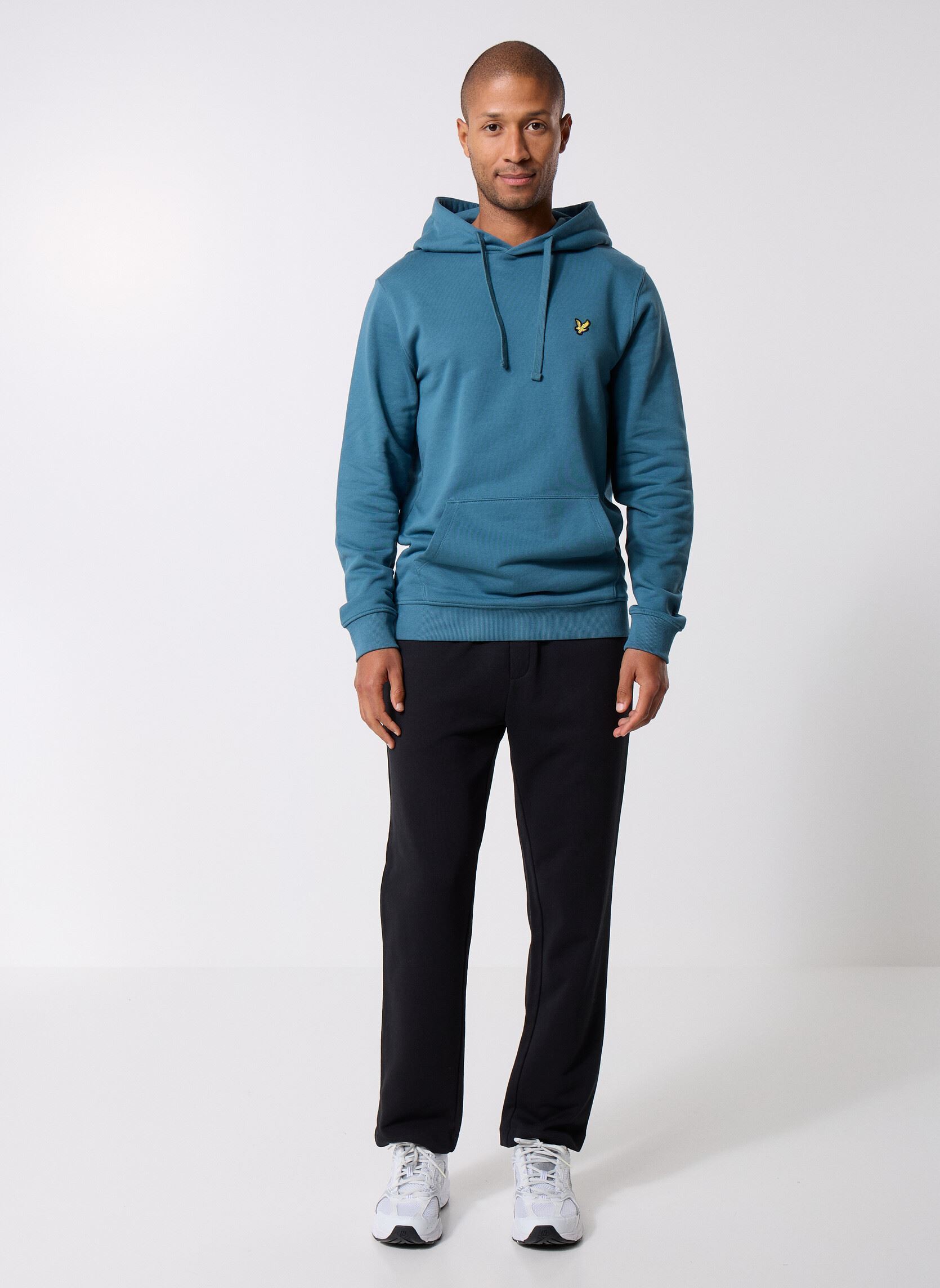 Joggingbroeken Straight Leg Jogger heren zwart Lyle & Scott Joggingbroeken Straight Leg Jogger heren zwart JET BLACK