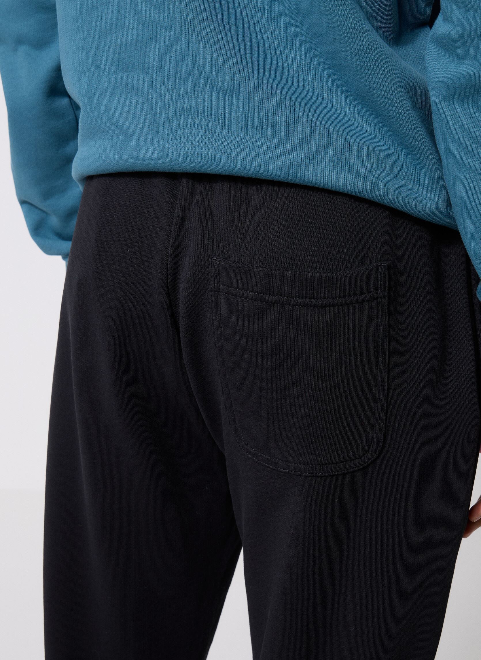 Joggingbroeken Straight Leg Jogger heren zwart Lyle & Scott Joggingbroeken Straight Leg Jogger heren zwart JET BLACK