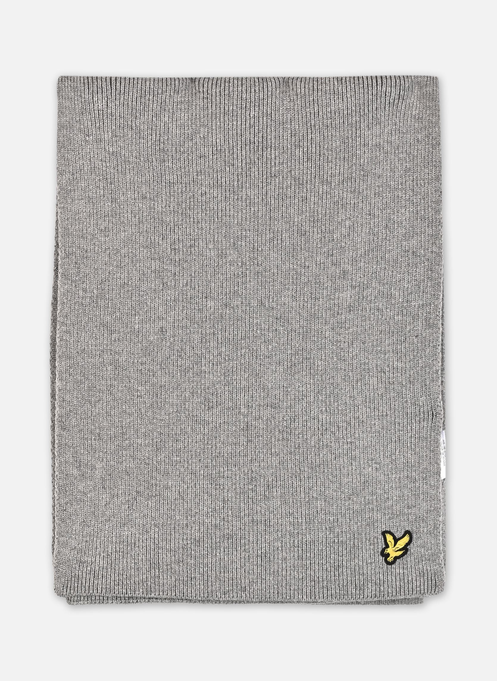 Echarpes Plain Scarf homme gris Lyle & Scott Echarpes Plain Scarf homme gris MID GREY MARL