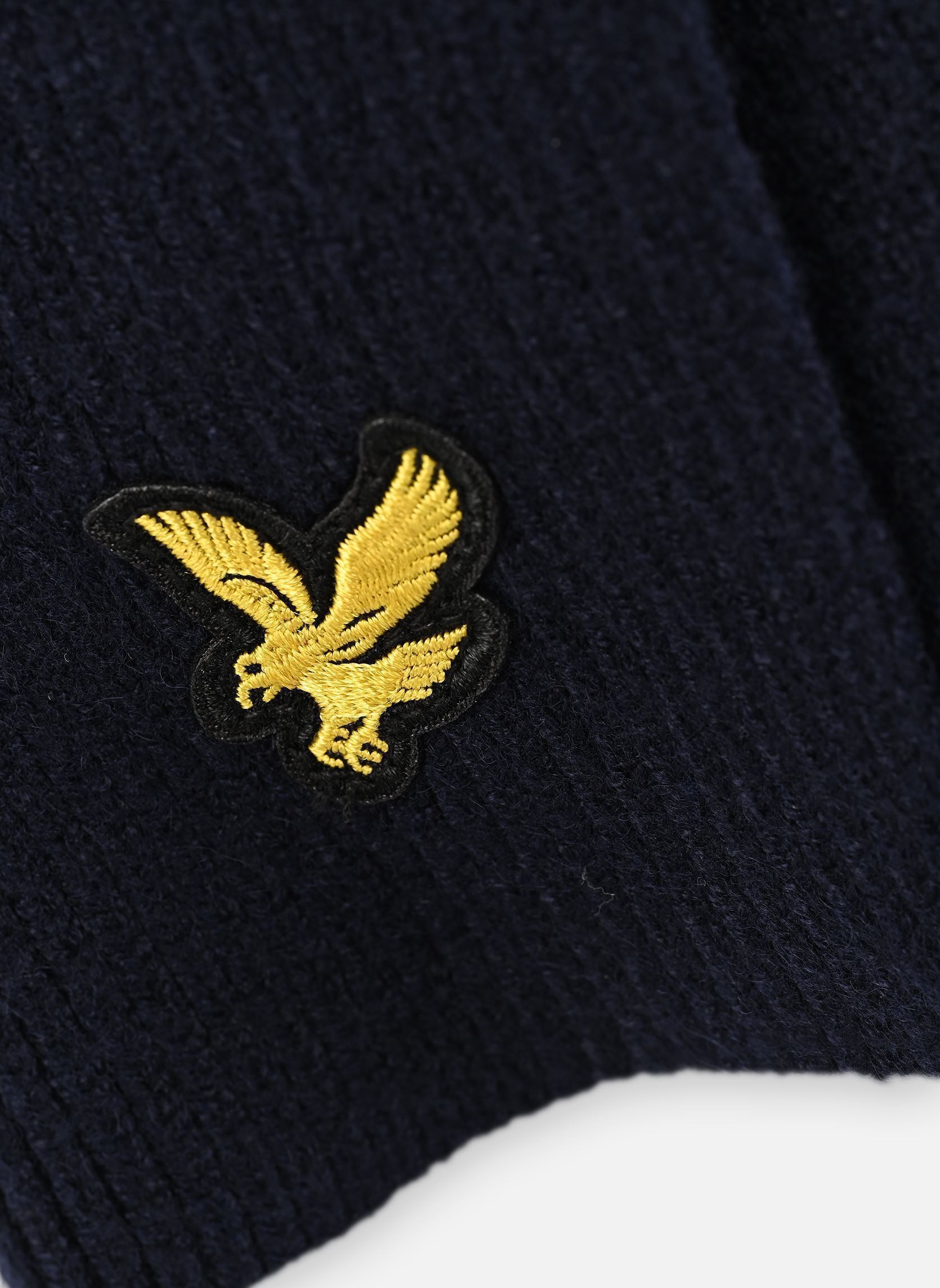 Echarpes Plain Scarf homme bleu Lyle & Scott Echarpes Plain Scarf homme bleu DARK NAVY