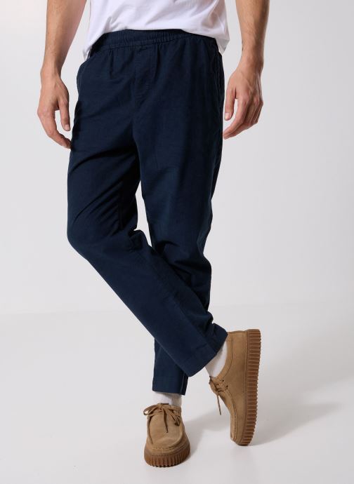 Lyle & Scott Rechte broeken Corduroy Drawcord Trouser heren blauw