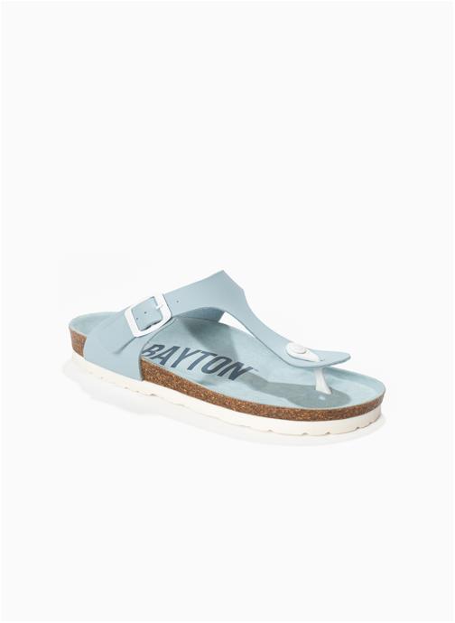 Bayton Tongs Tongs MERCURE pour femme Nude femme bleu