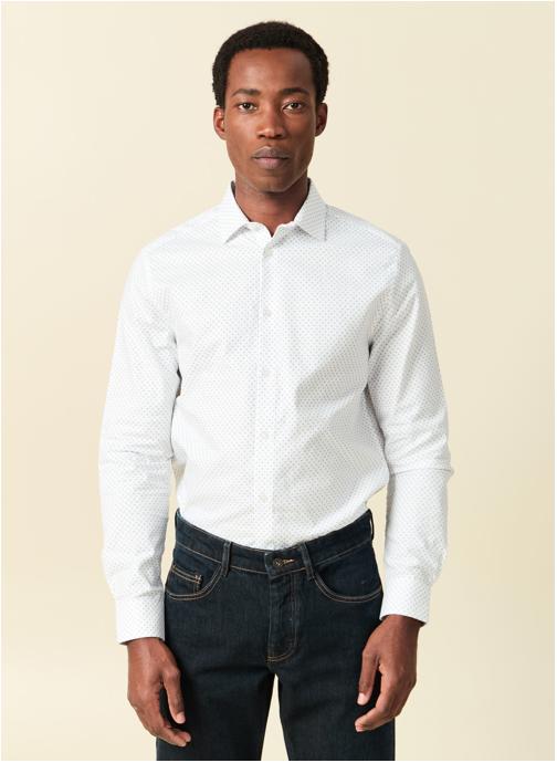 Bonobo Chemises REGAOPCOLITH homme blanc