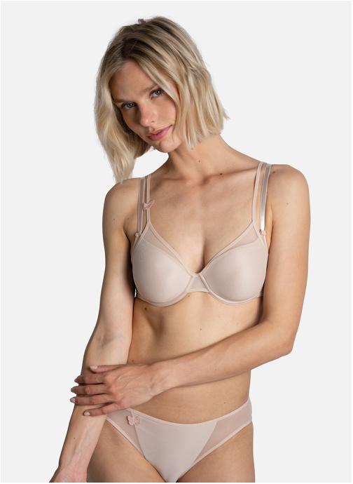 Soutien-gorge Plongeant Passionata Taille 80E Noir - Neuf Avec Étiquettes - Ref 4692
