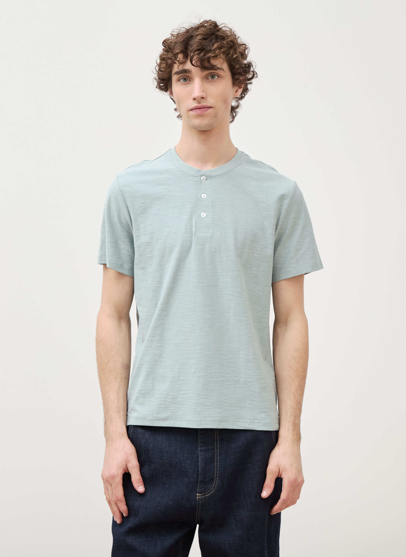 Tee-shirts ESCOHENLEY3H homme vert Bonobo Tee-shirts ESCOHENLEY3H homme vert Vert clair