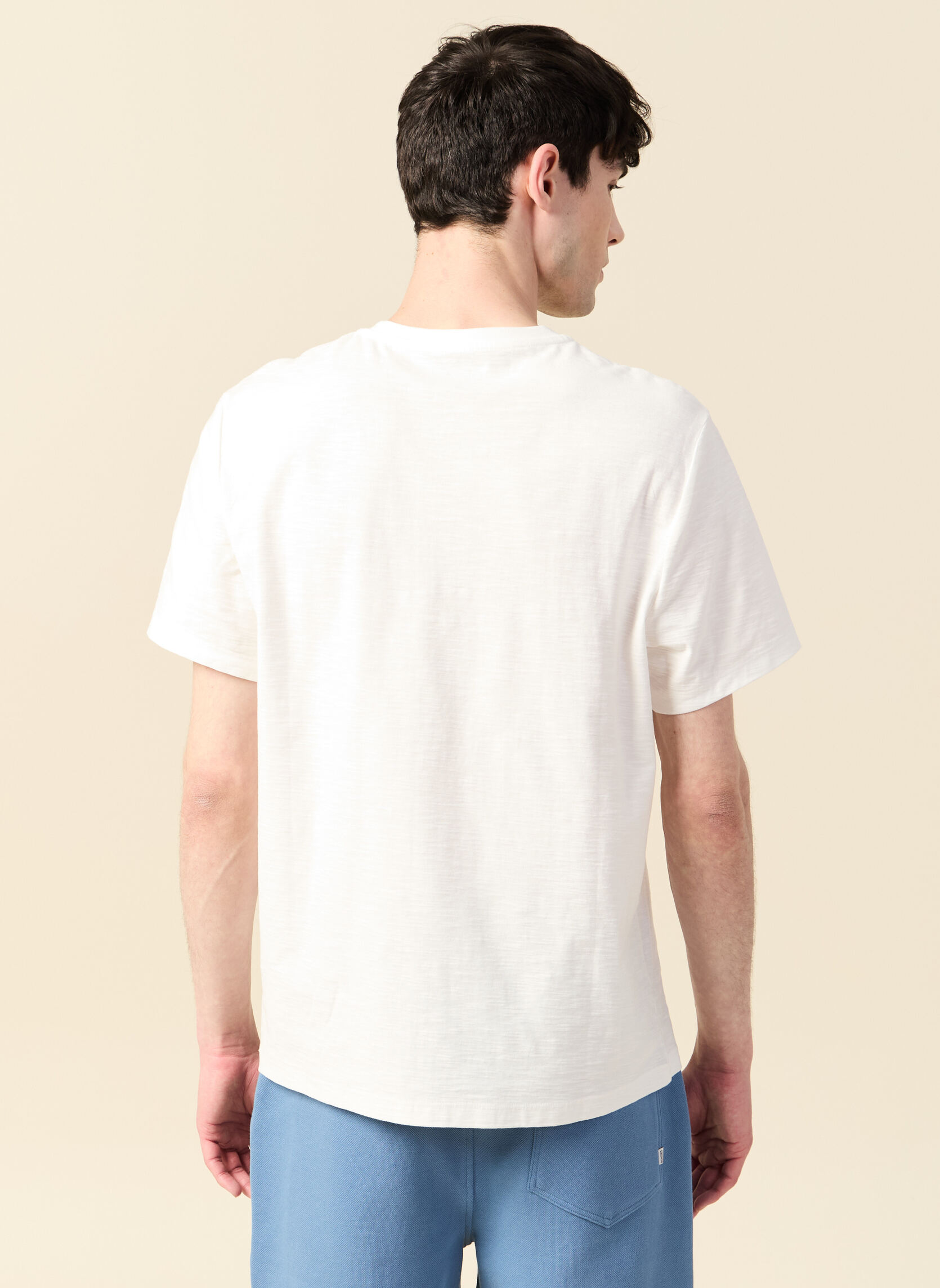 Tee-shirts ESCOHENLEY3H homme blanc Bonobo Tee-shirts ESCOHENLEY3H homme blanc Blanc