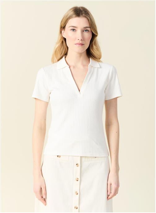Bonobo Tee-shirts T-shirts manches courtes - GOUTTECOUF femme blanc
