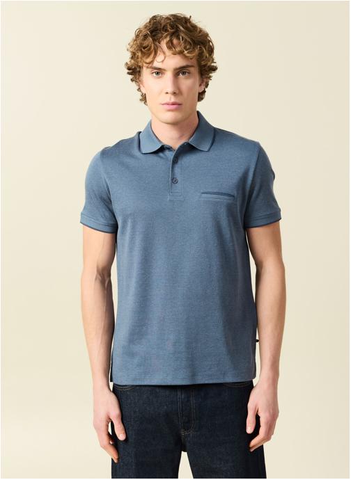 Bonobo Polos POLFANCYH homme bleu