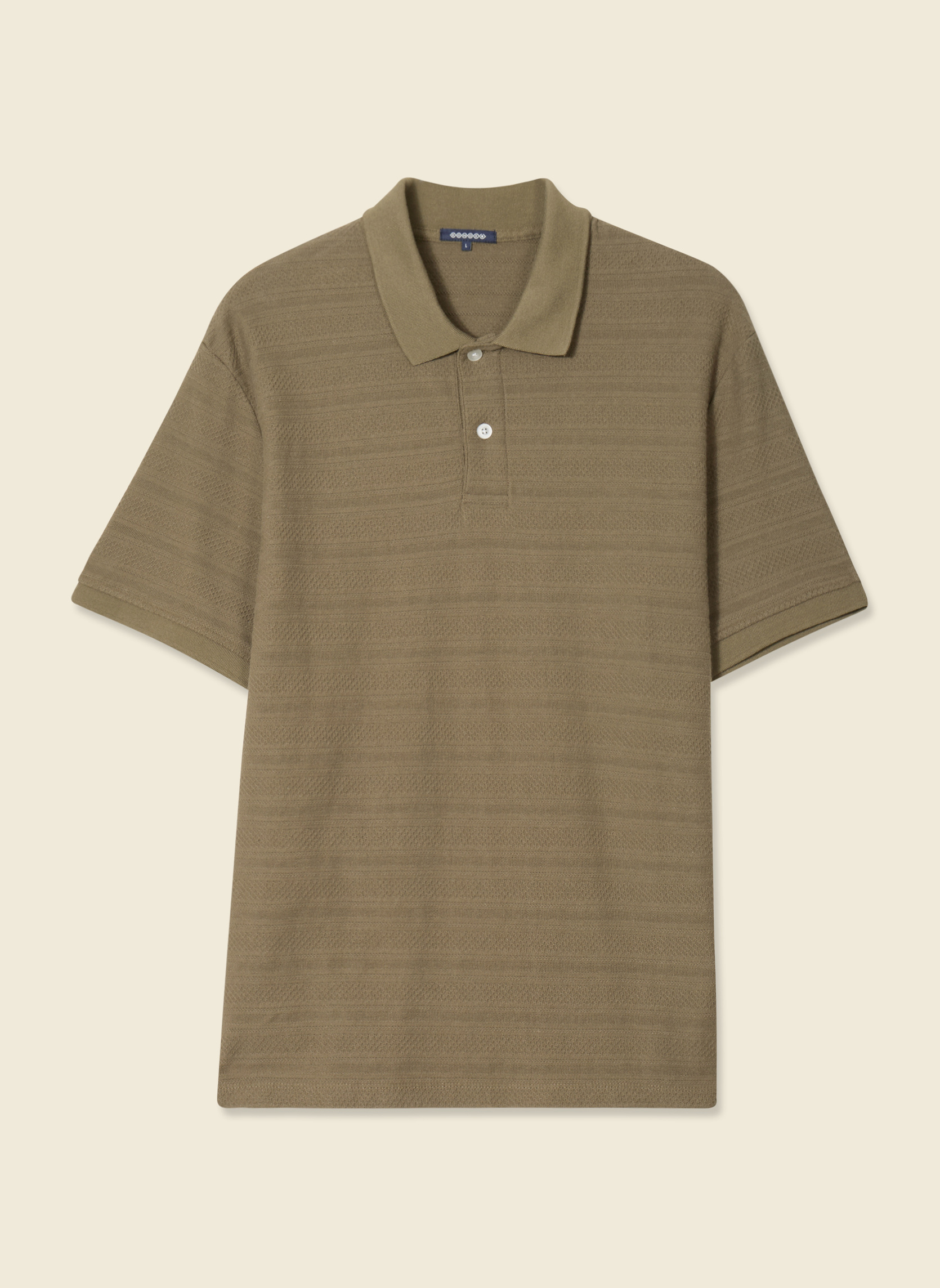 Polos Polos manches courtes - POLRAYJACQ2H homme vert Bonobo Polos Polos manches courtes - POLRAYJACQ2H homme vert Kaki
