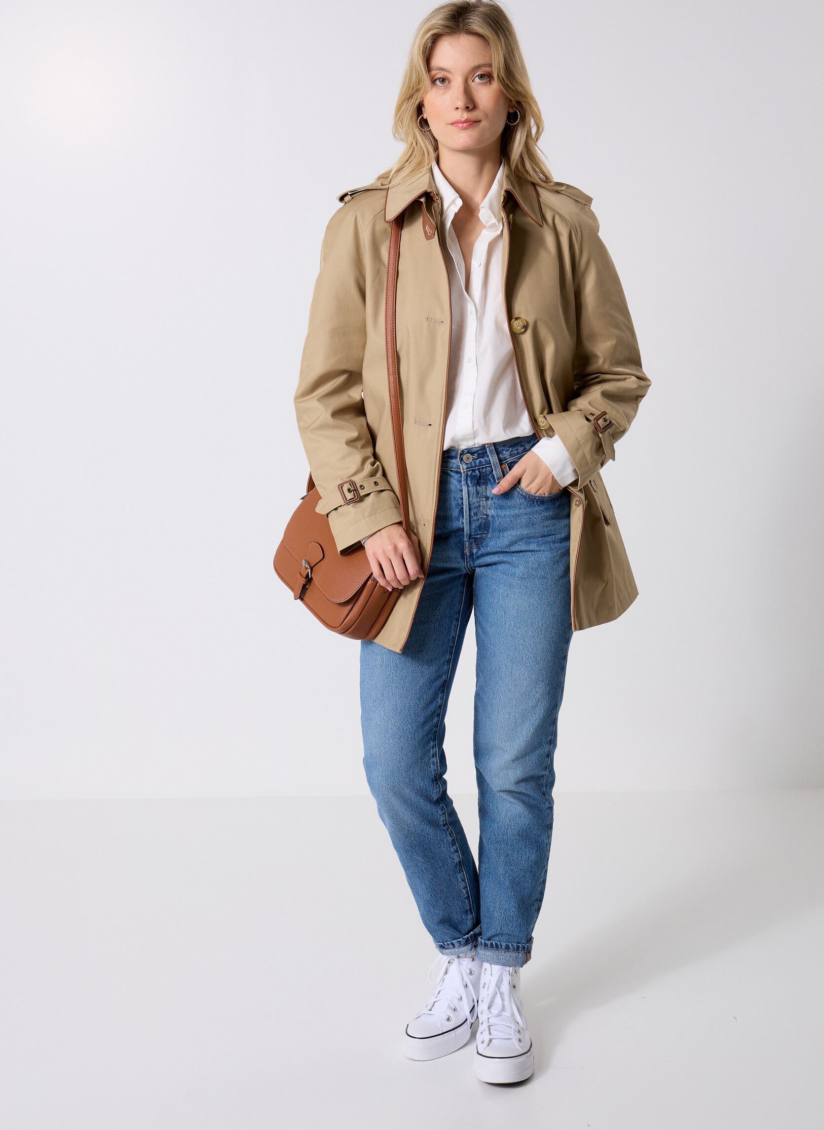 Manteaux Sb Rg Pu 30-Lined-Coat 297979525001 femme beige Lauren Ralph Lauren Manteaux Sb Rg Pu 30-Lined-Coat 297979525001 femme beige BIRCH TAN