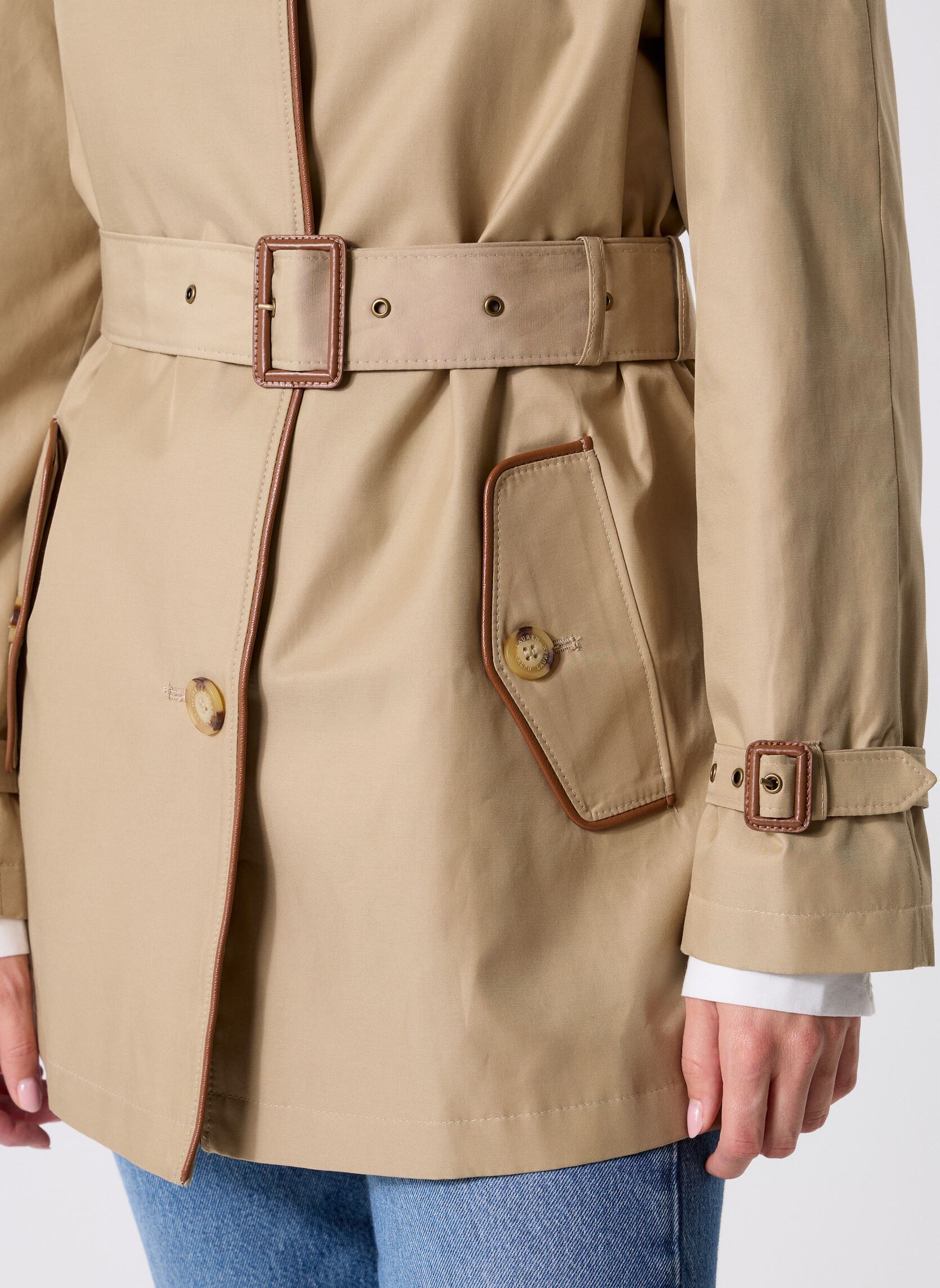 Manteaux Sb Rg Pu 30-Lined-Coat 297979525001 femme beige Lauren Ralph Lauren Manteaux Sb Rg Pu 30-Lined-Coat 297979525001 femme beige BIRCH TAN