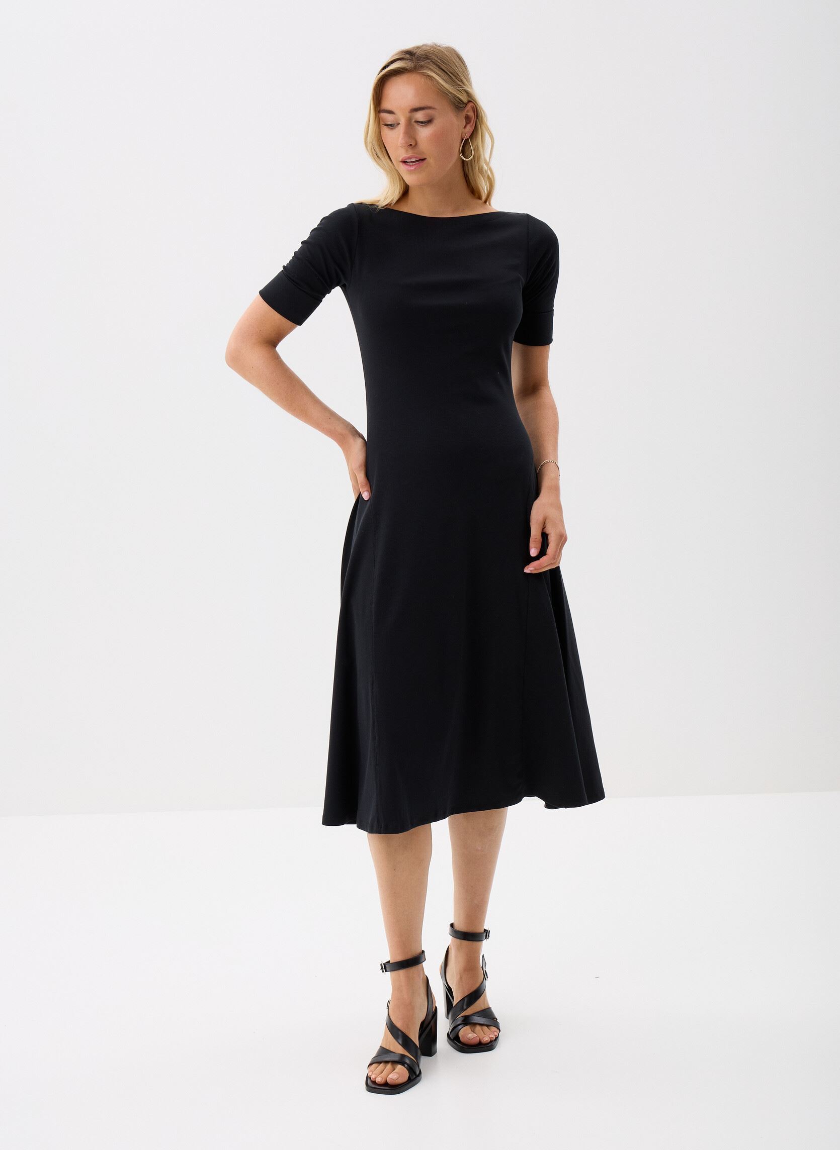 Robes Munzie-Elbow Sleeve-Day Dress 2009735990 femme noir Lauren Ralph Lauren Robes Munzie-Elbow Sleeve-Day Dress 2009735990 femme noir Black