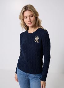 Pulls Montiva-Long Sleeve-Pullover 20093222300 femme bleu Lauren Ralph Lauren Pulls Montiva-Long Sleeve-Pullover 20093222300 femme bleu Lauren Navy