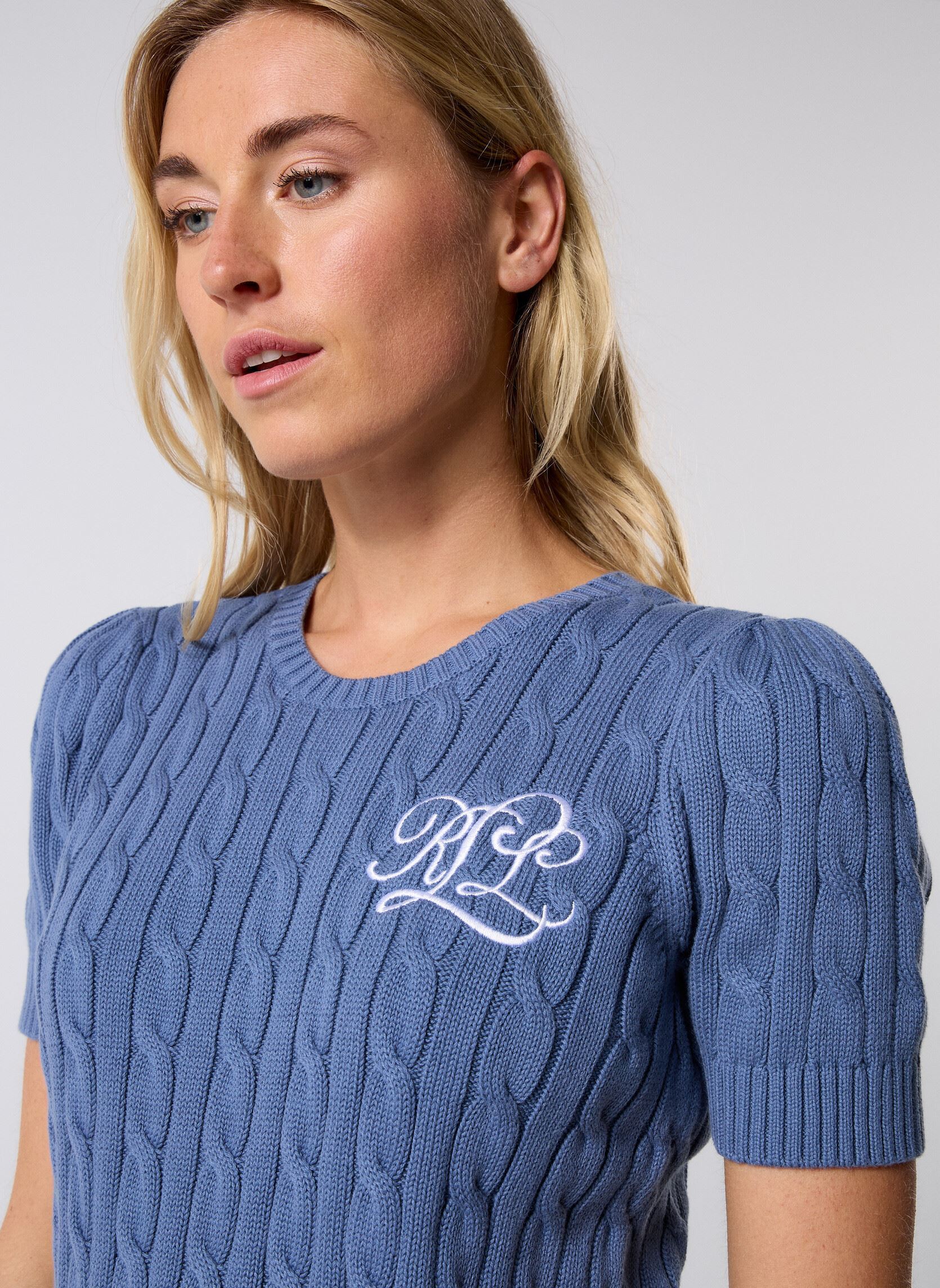 Pullover Tarjyll-Short Sleeve-Pullover 2009769890 damen blau Lauren Ralph Lauren Pullover Tarjyll-Short Sleeve-Pullover 2009769890 damen blau CAPRI BLUE