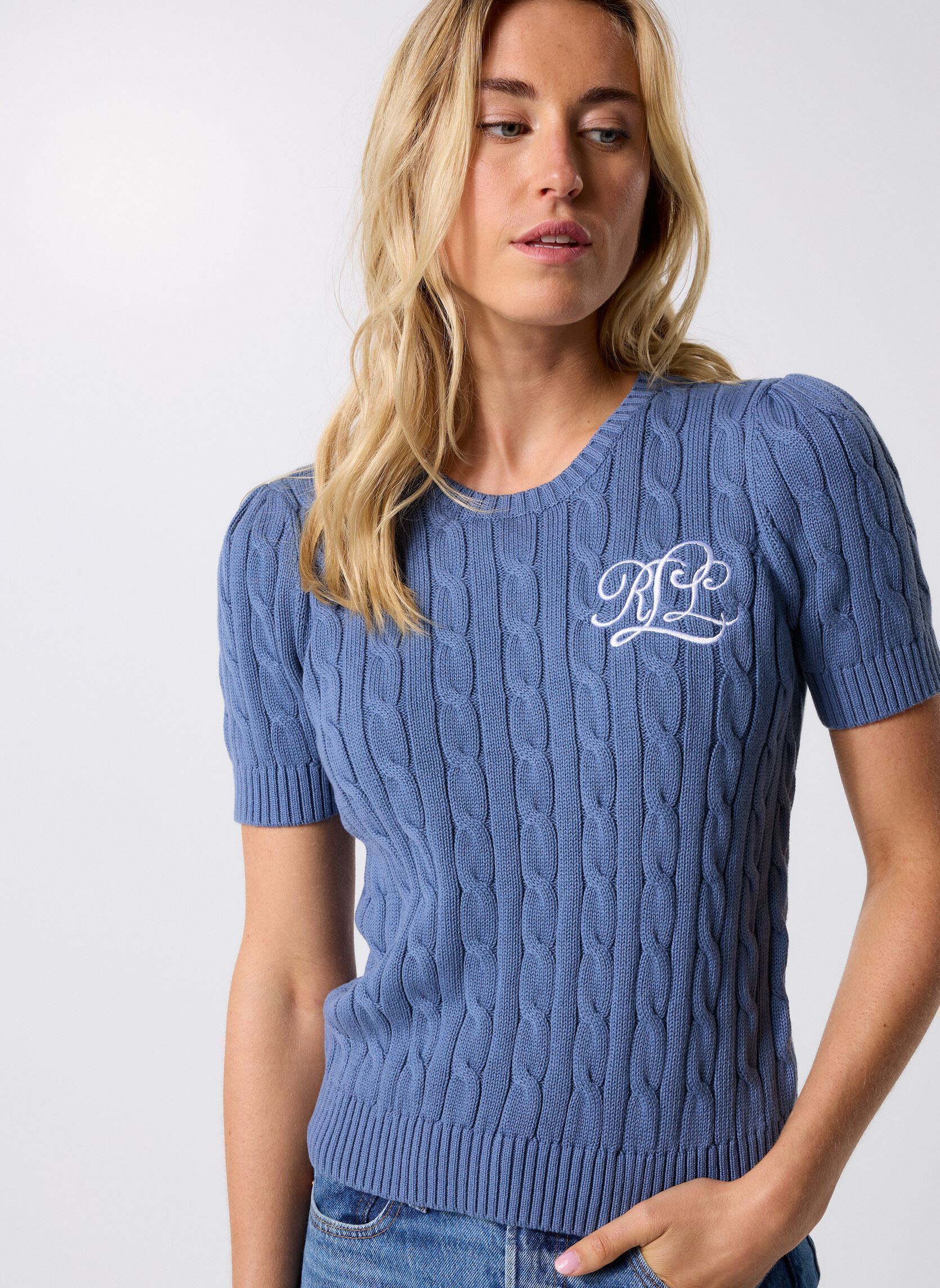 Vêtements Lauren Ralph Lauren Tarjyll Short Sleeve Pullover 200976989001 pour Accessoires