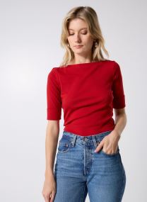 Tee-shirts manches courtes Judy-Elbow Sleeve-Knit 200654963193 femme rouge Lauren Ralph Lauren Tee-shirts manches courtes Judy-Elbow Sleeve-Knit 200654963193 femme rouge MADISON RED