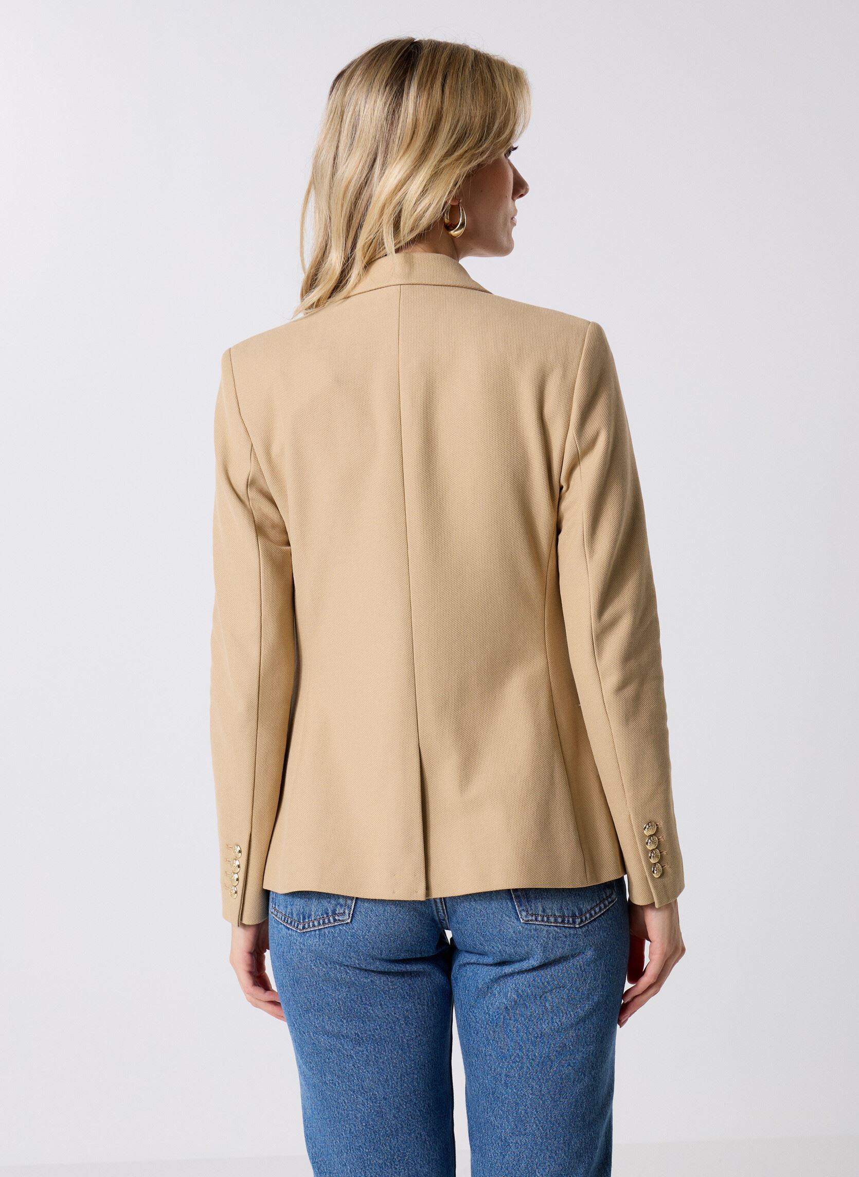 Blazer Anfisa-Lined-Jacket 200797305013 dames beige Lauren Ralph Lauren Blazer Anfisa-Lined-Jacket 200797305013 dames beige Birch Tan