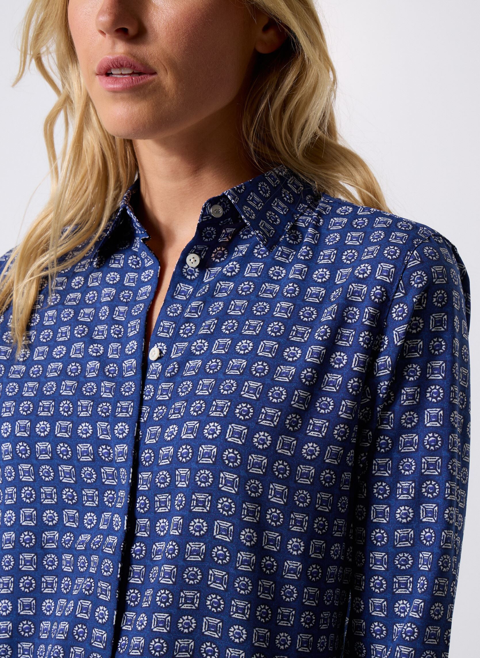 Levi's Chemisier à Manches Longues The Ultimate Boyfriend Femme Bleu Moyen