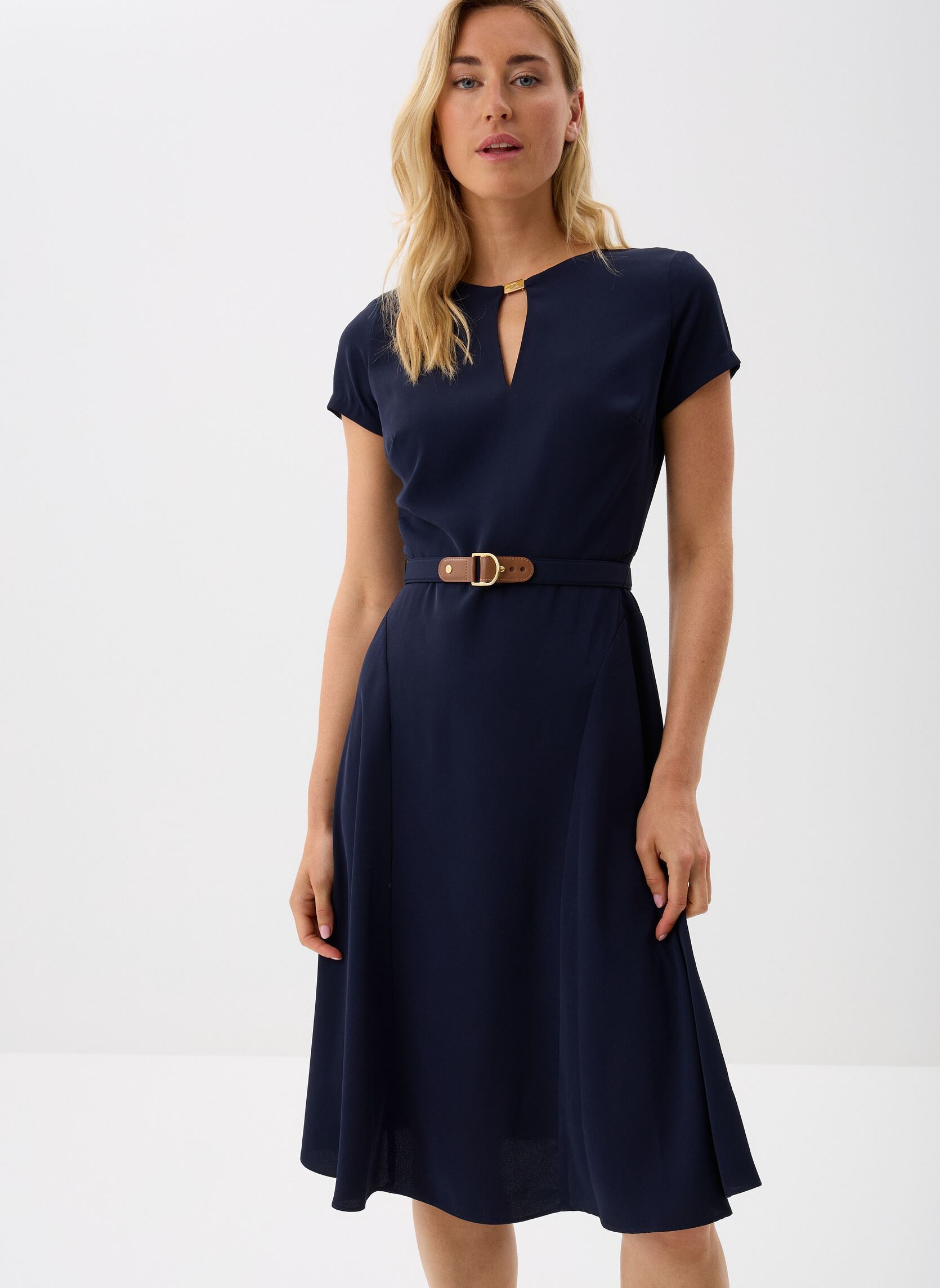 Vêtements Lauren Ralph Lauren Brygitka Short Sleeve Day Dress 200973369001 pour Accessoires