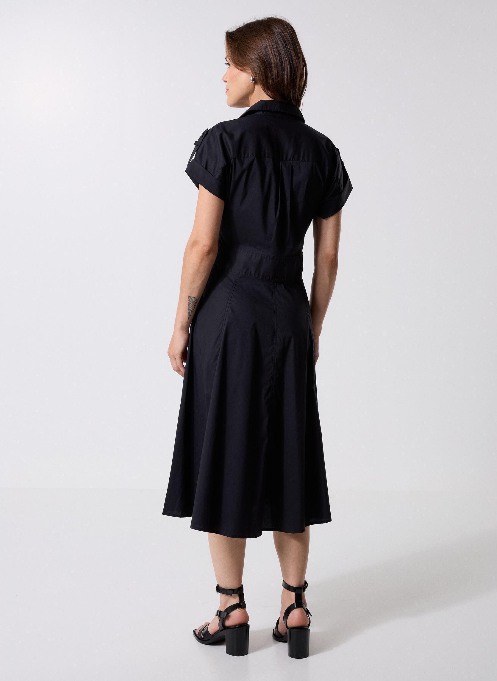 Kleider Mertice-Short Sleeve-Day Dress 200973594 damen schwarz Lauren Ralph Lauren Kleider Mertice-Short Sleeve-Day Dress 200973594 damen schwarz BLACK