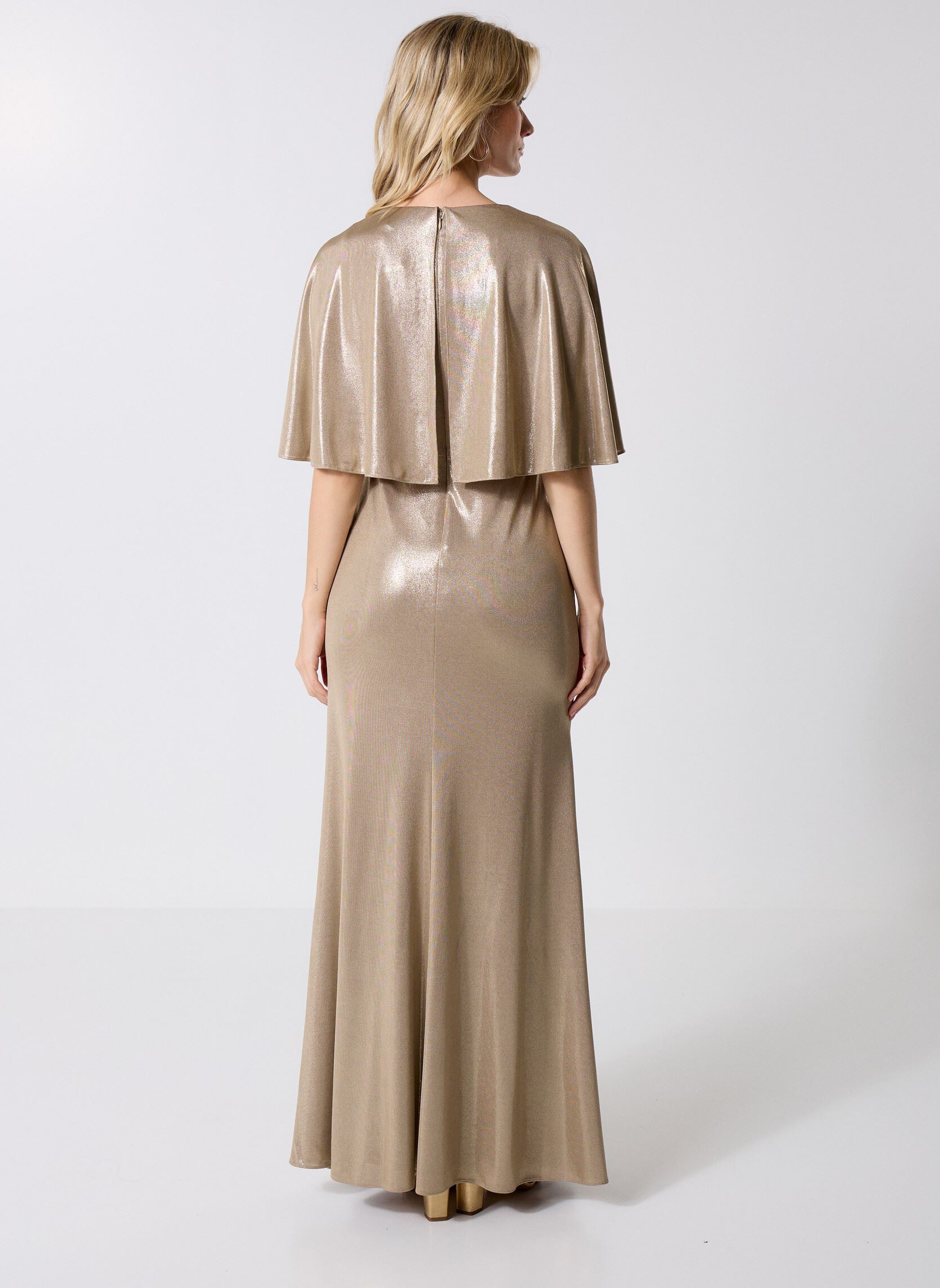 Kleider Phinya-Short Sleeve-Gown 253976971001 damen gold und bronze Lauren Ralph Lauren Kleider Phinya-Short Sleeve-Gown 253976971001 damen gold und bronze MEDIUM PEWTER/GOLD FOIL