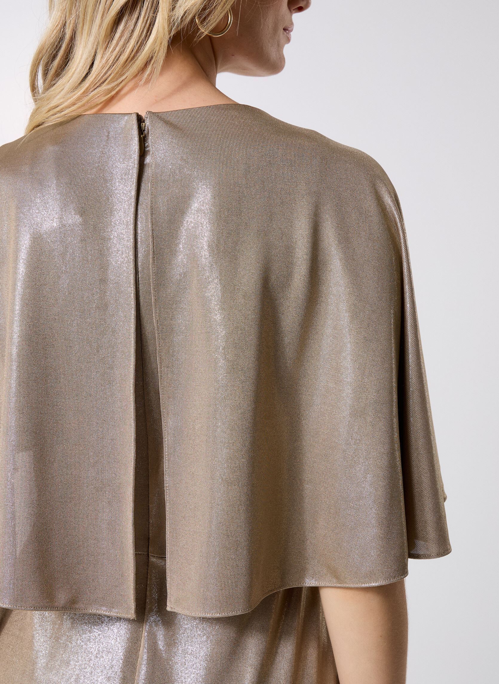 Kleider Phinya-Short Sleeve-Gown 253976971001 damen gold und bronze Lauren Ralph Lauren Kleider Phinya-Short Sleeve-Gown 253976971001 damen gold und bronze MEDIUM PEWTER/GOLD FOIL