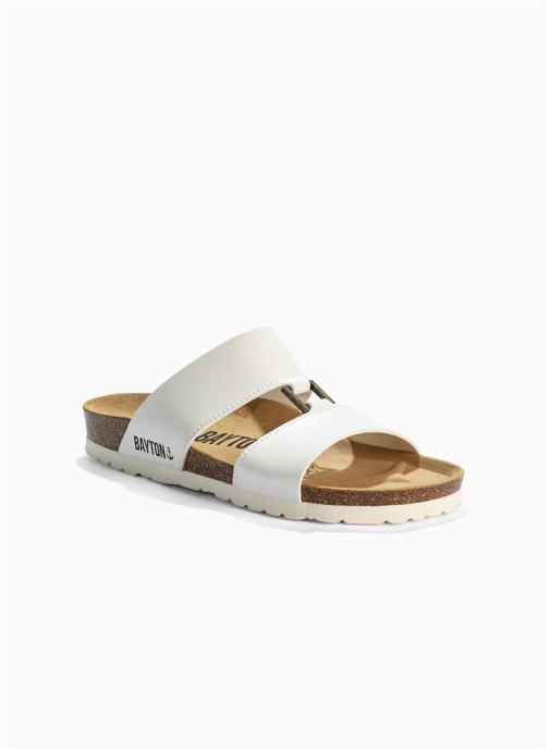 Bayton Mules NAVIA femme blanc
