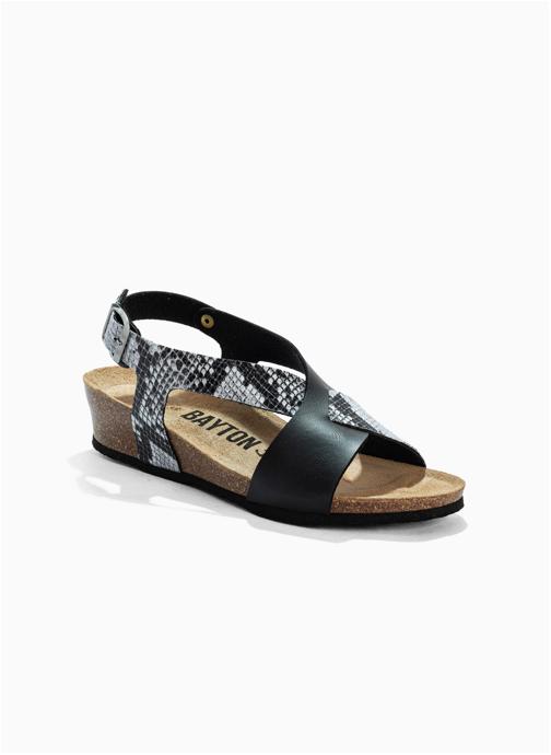 Bayton Sandales SALAMANQUE femme noir