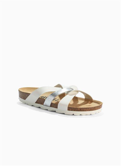 Bayton Mules SANTANDER femme argent
