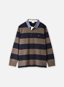 Polos Reg Chambray Heavy Rugger homme multicolore GANT Polos Reg Chambray Heavy Rugger homme multicolore FADED TAUPE
