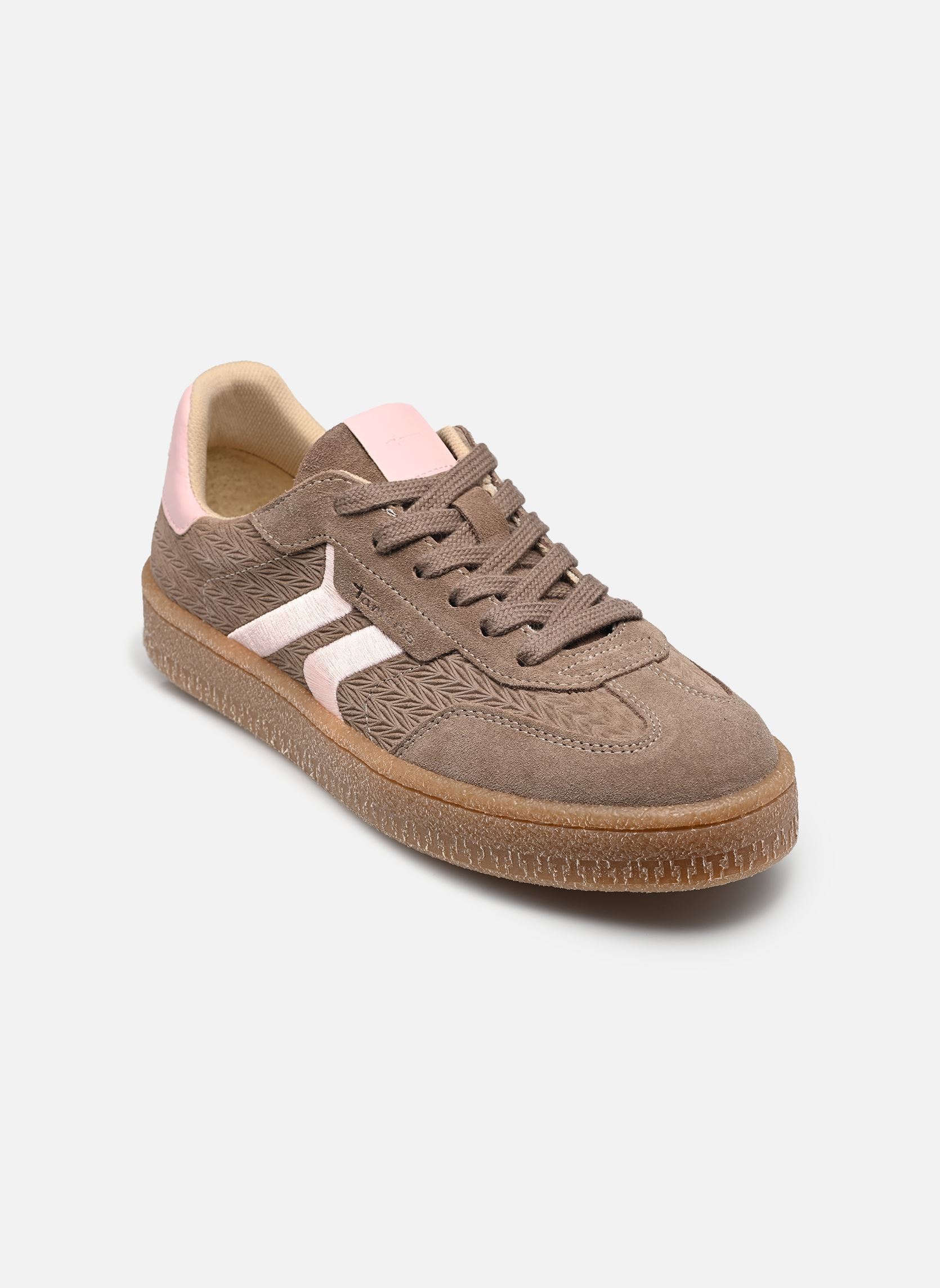Lage sneakers 23723-44 dames bruin Tamaris Lage sneakers 23723-44 dames bruin BROWN/ROSE