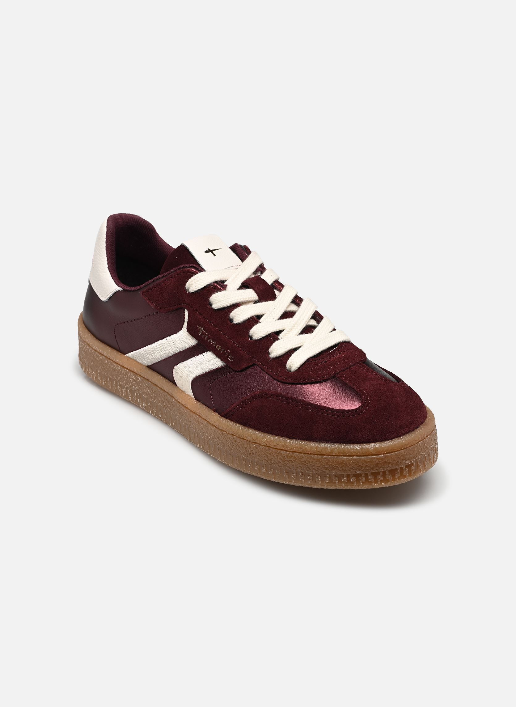 Lage sneakers 23723-44 dames bordeaux Tamaris Lage sneakers 23723-44 dames bordeaux BORDEAUX MET.