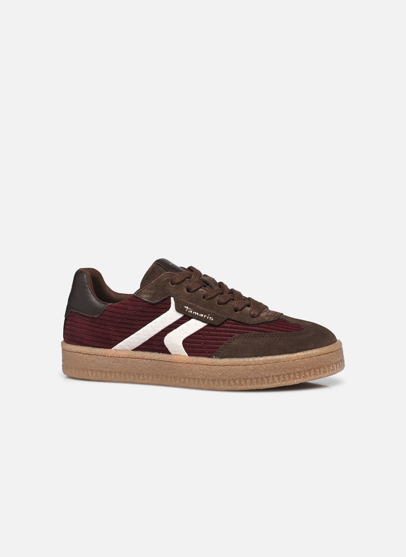 Baskets basses 23723-44 femme bordeaux Tamaris Baskets basses 23723-44 femme bordeaux MERLOT COMB