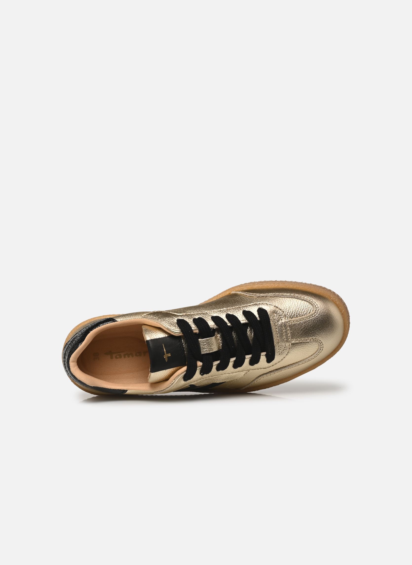 Baskets basses 23723-44 femme or et bronze Tamaris Baskets basses 23723-44 femme or et bronze LT.GOLD COMB