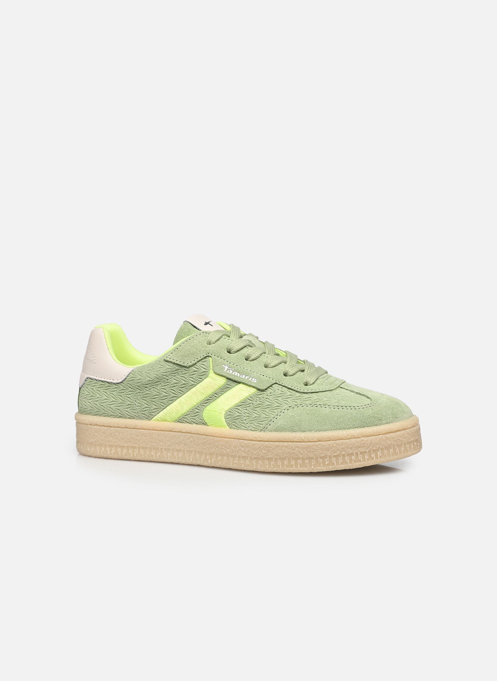 Baskets basses 23723-44 femme vert Tamaris Baskets basses 23723-44 femme vert SAGE/NEON