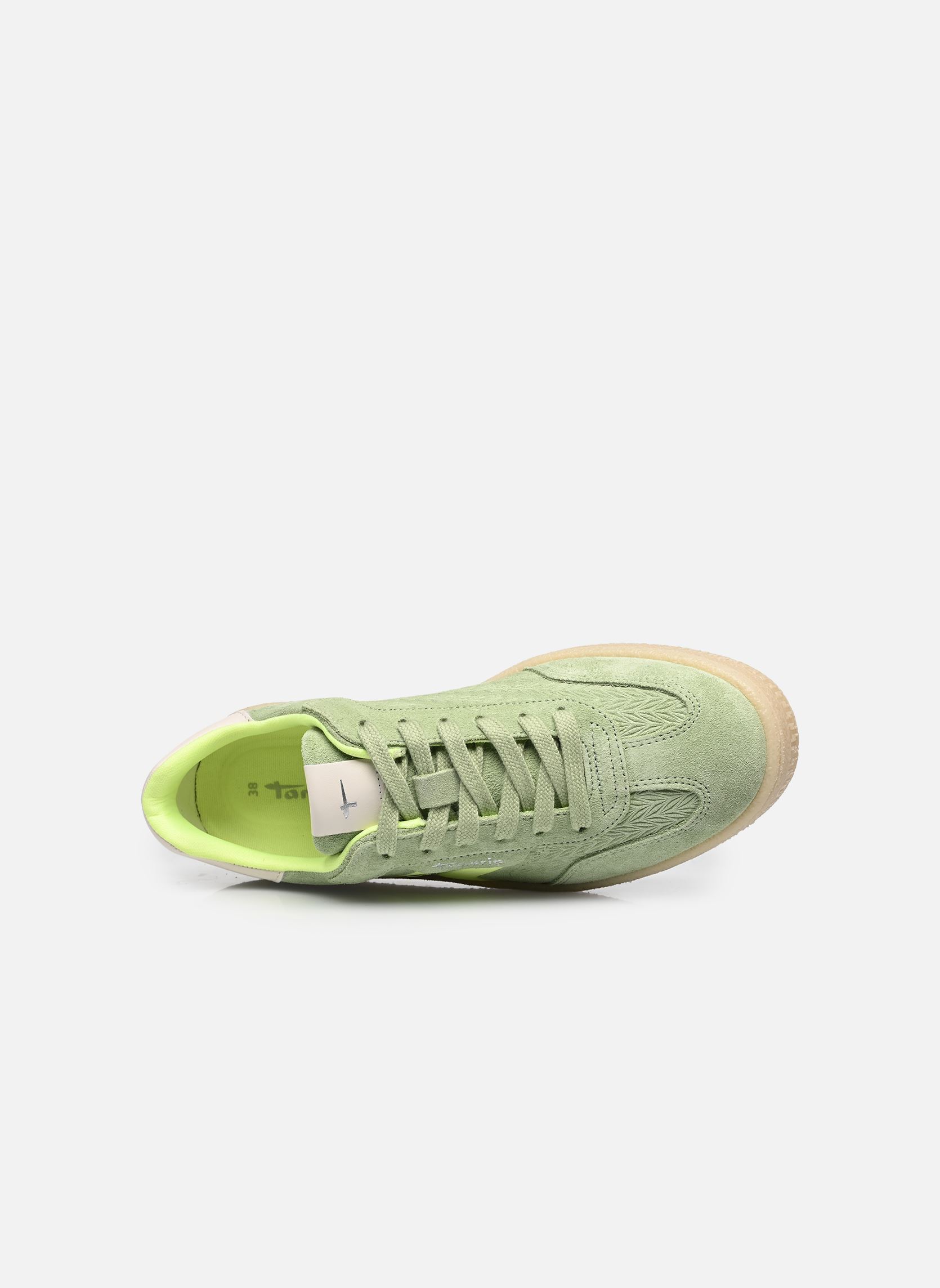 Baskets basses 23723-44 femme vert Tamaris Baskets basses 23723-44 femme vert SAGE/NEON
