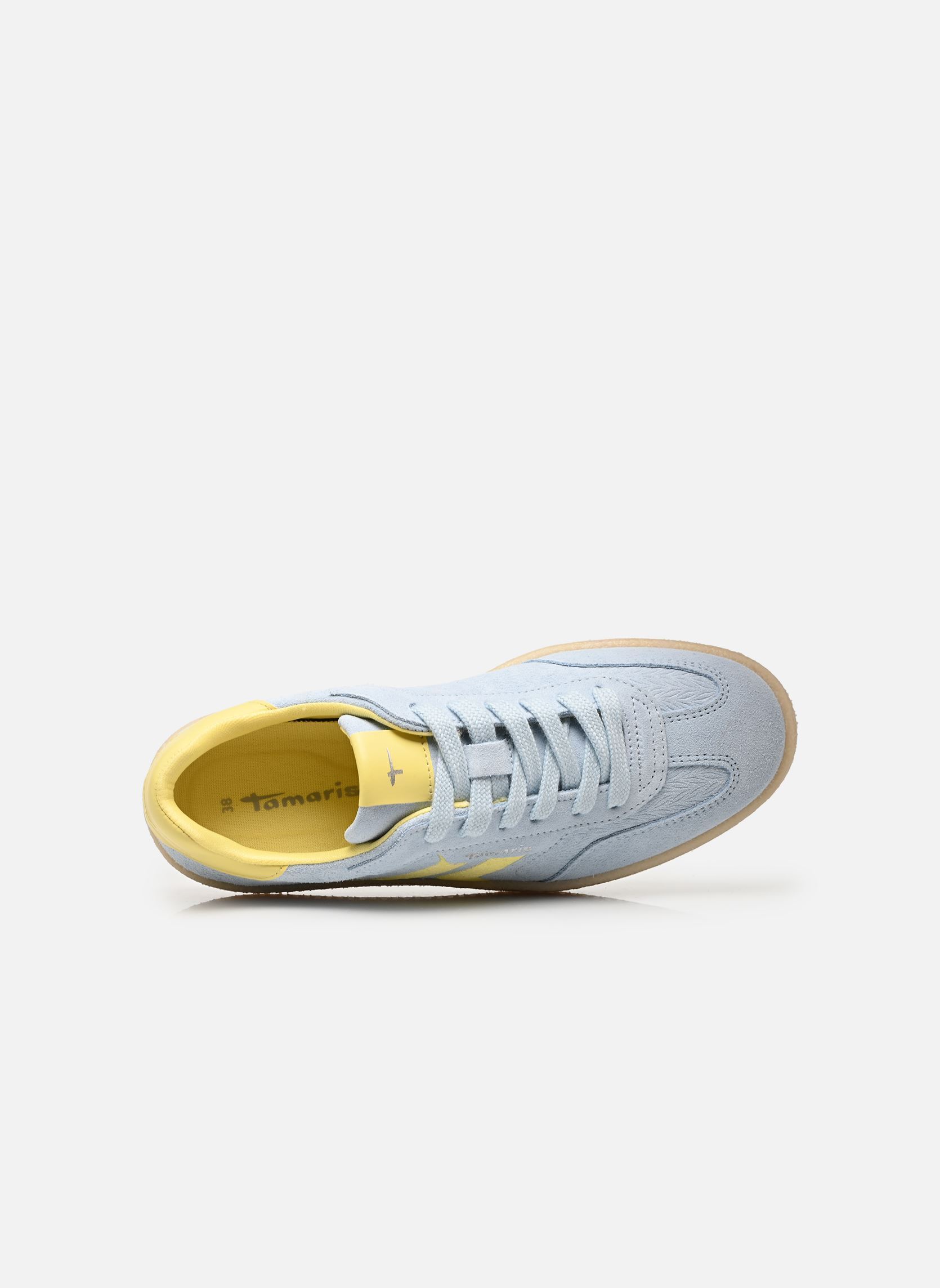 Lage sneakers 23723-44 dames blauw Tamaris Lage sneakers 23723-44 dames blauw LIGHT BLUE