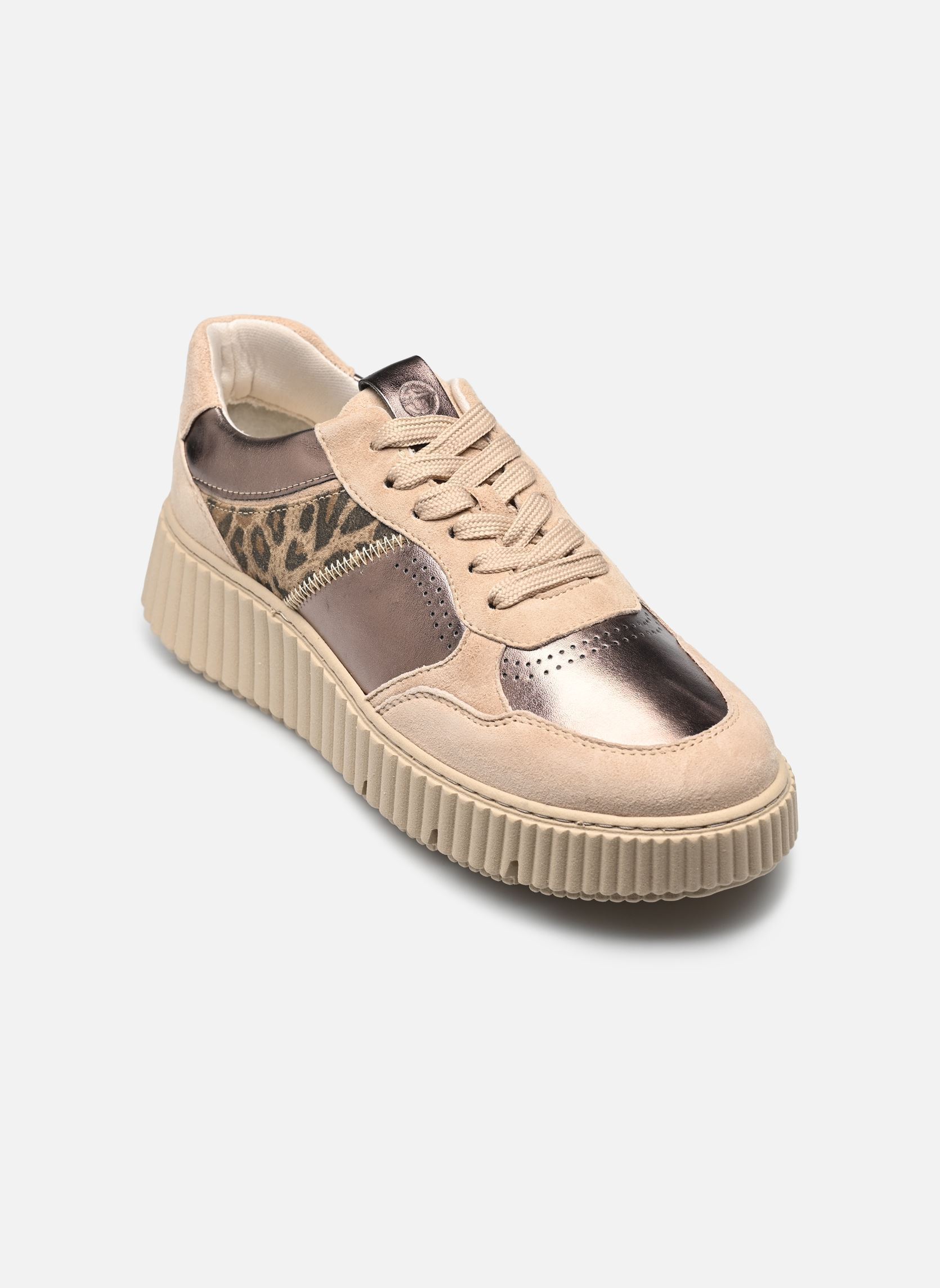 Baskets basses 23774-43 femme or et bronze Tamaris Baskets basses 23774-43 femme or et bronze BRONCE COMB