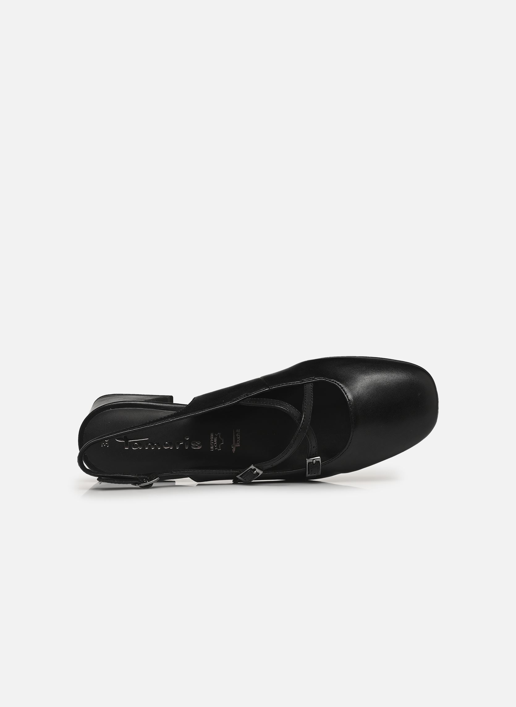 Escarpins à brides 29662-45 femme noir Tamaris Escarpins à brides 29662-45 femme noir BLACK LEATHER