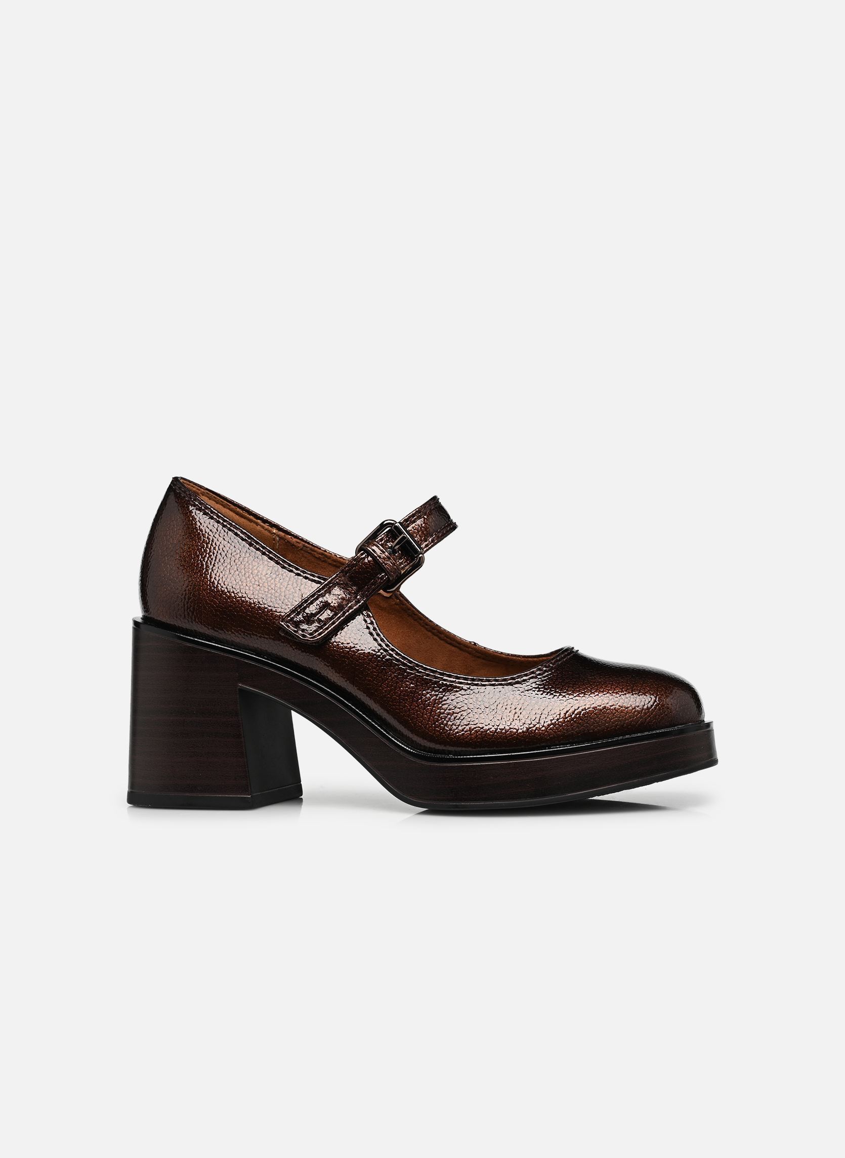Pumps mit Riemchen 22409-45 damen braun Tamaris Pumps mit Riemchen 22409-45 damen braun BROWN PATENT