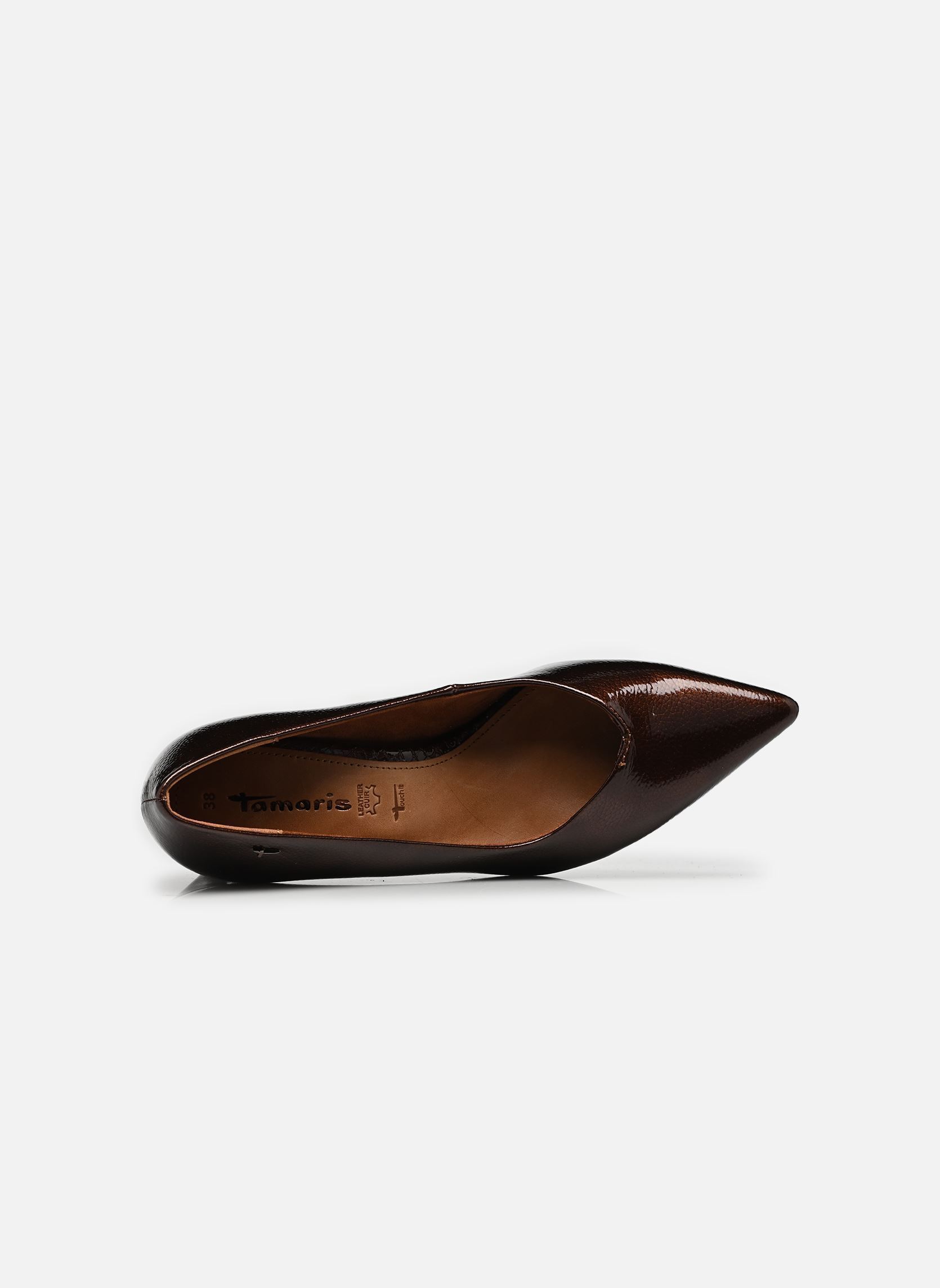 Pumps 22452-45 damen braun Tamaris Pumps 22452-45 damen braun BROWN PATENT