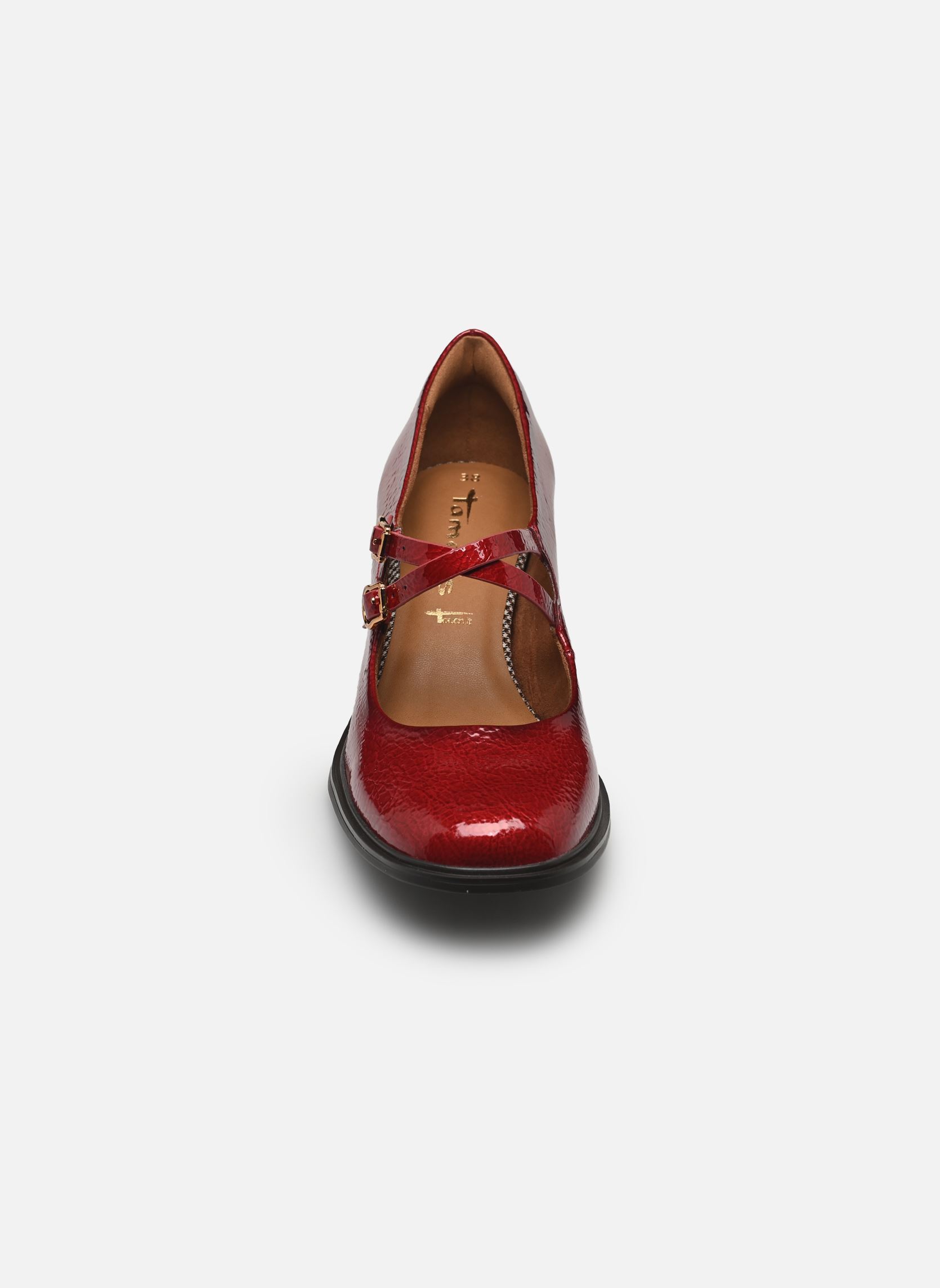 Zapatos de tacón con correas 22459-45 mujer rojo Tamaris Zapatos de tacón con correas 22459-45 mujer rojo RED