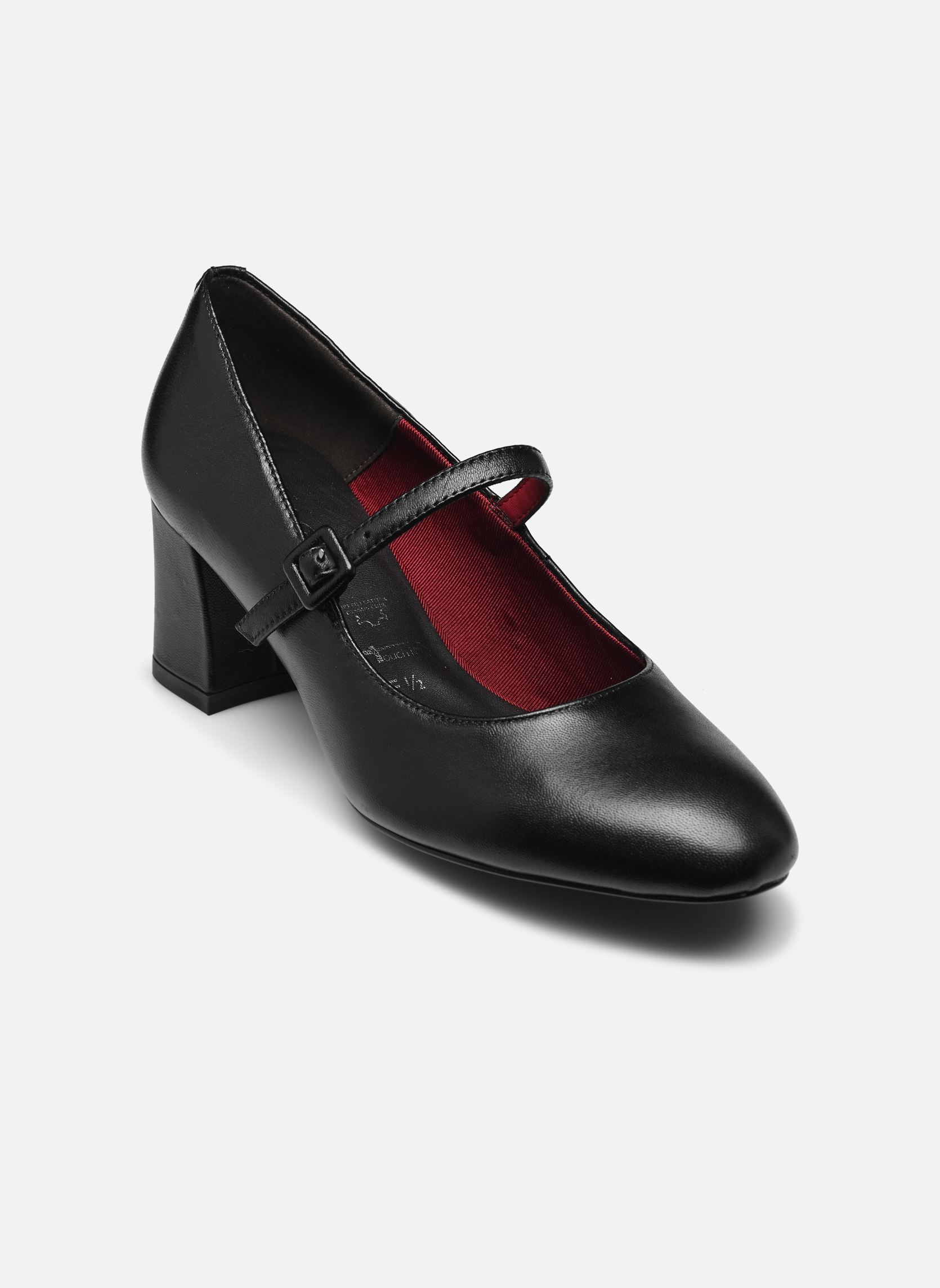 Escarpins à brides 22460-45 femme noir Tamaris Escarpins à brides 22460-45 femme noir BLACK LEATHER