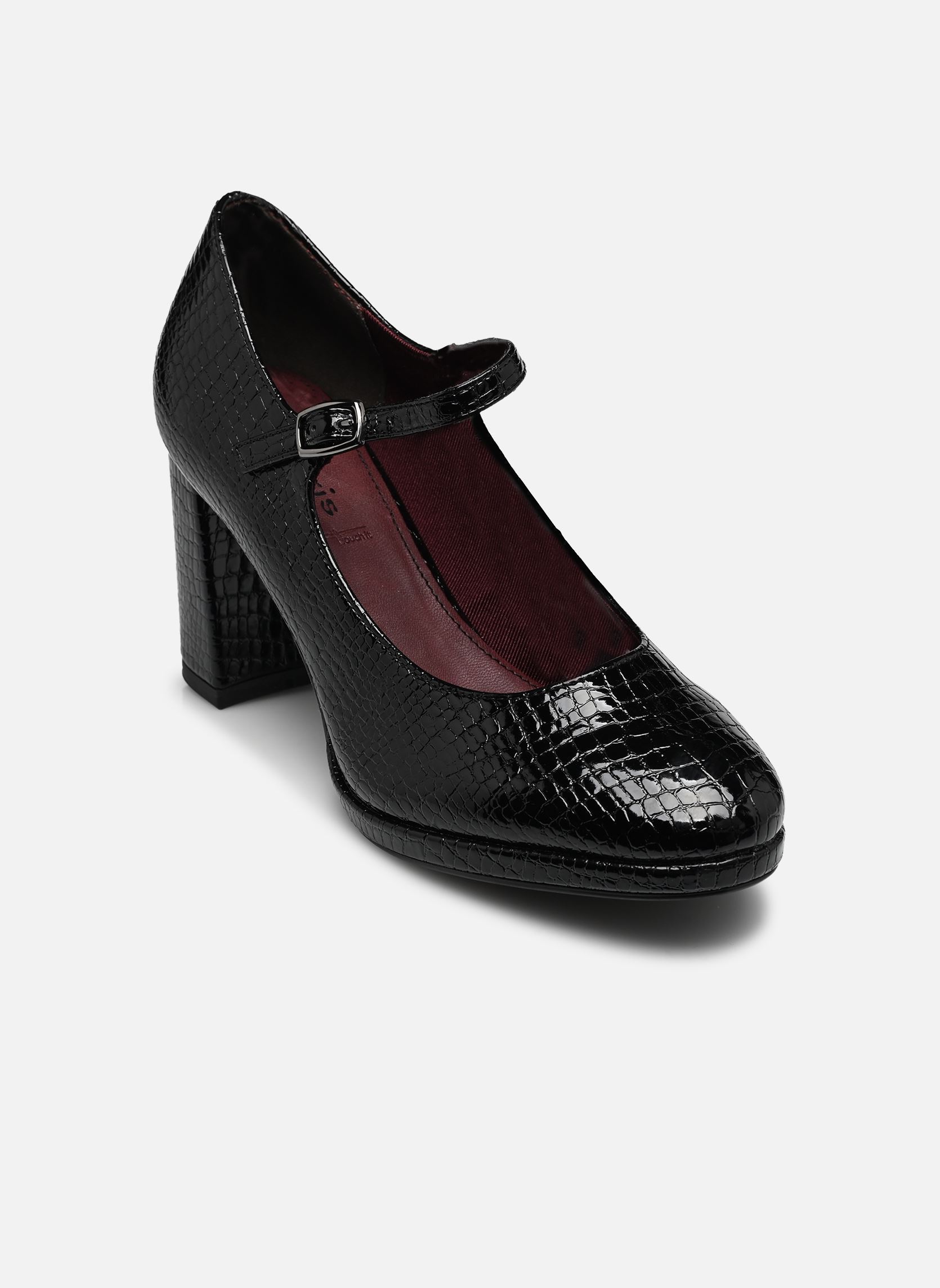 Slingback pumps 22462-45 dames zwart Tamaris Slingback pumps 22462-45 dames zwart BLACK CROCO