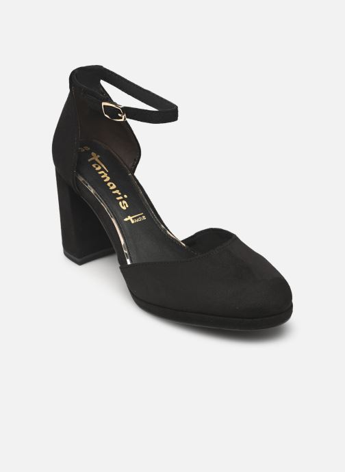 Escarpins Tamaris Femme 1-22481-42 - Talon Stiletto 70 Mm, Bout Pointu - Semelle Intérieure Touchit Memory Foam - Surface Brillante, élégante - Pour Soirée, Mariage, Bureau