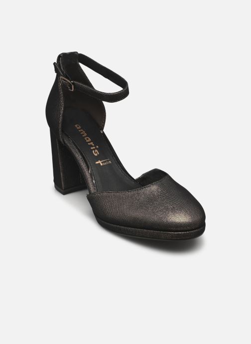 Escarpins Tamaris 22463-45 Or et bronze vue détail/paire