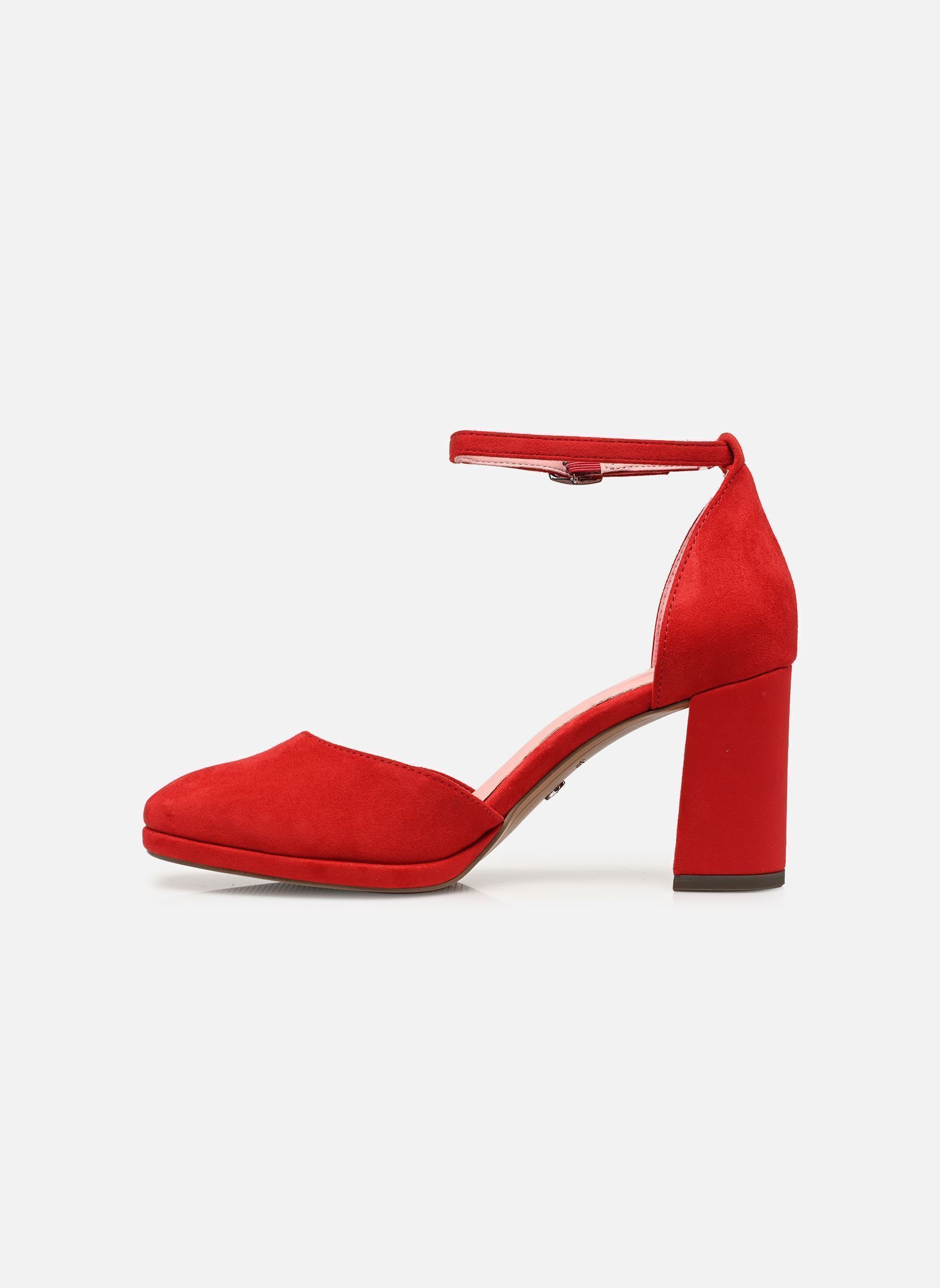 Escarpins à brides 22463-45 femme rouge Tamaris Escarpins à brides 22463-45 femme rouge RED
