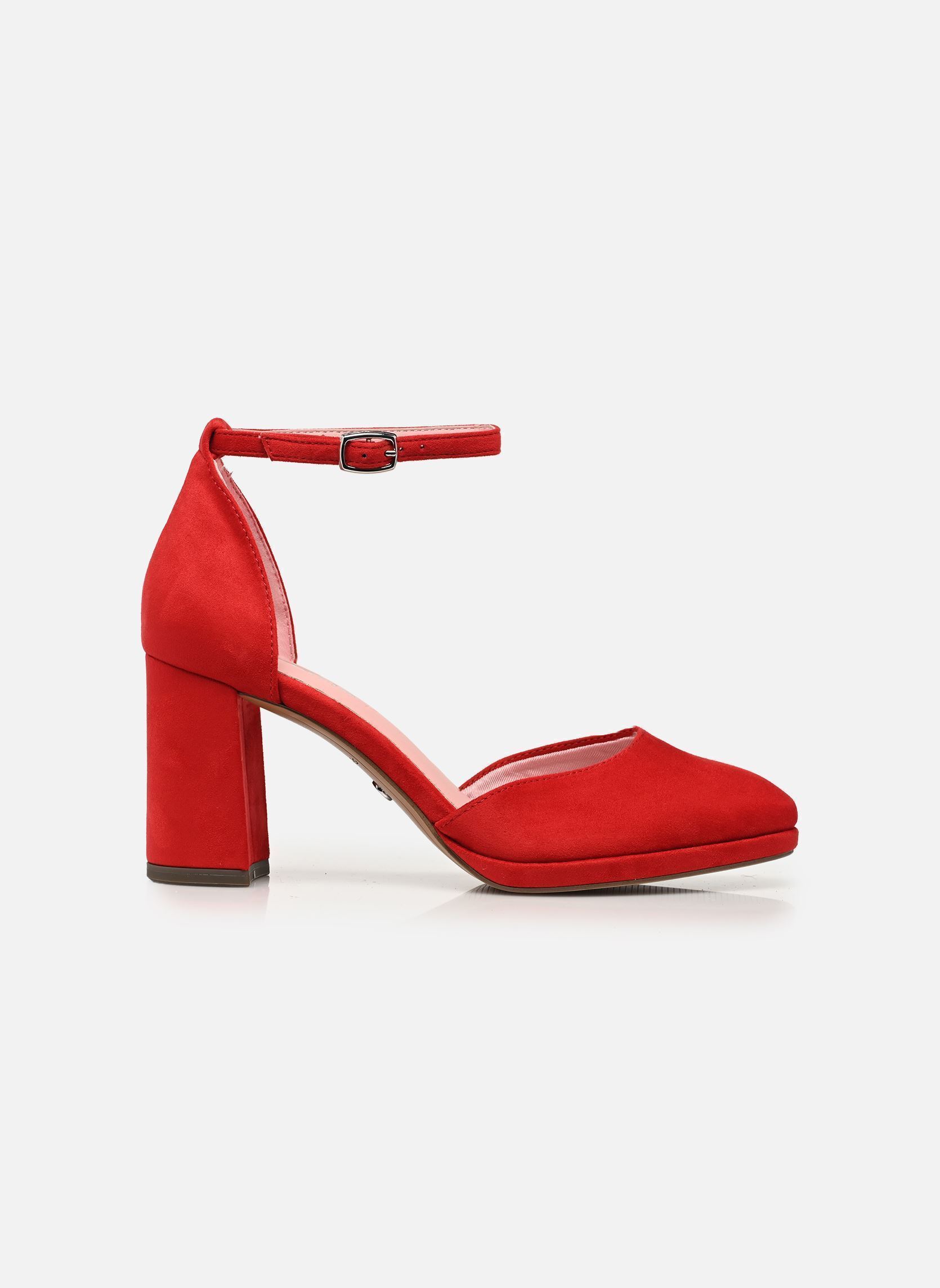 Escarpins à brides 22463-45 femme rouge Tamaris Escarpins à brides 22463-45 femme rouge RED