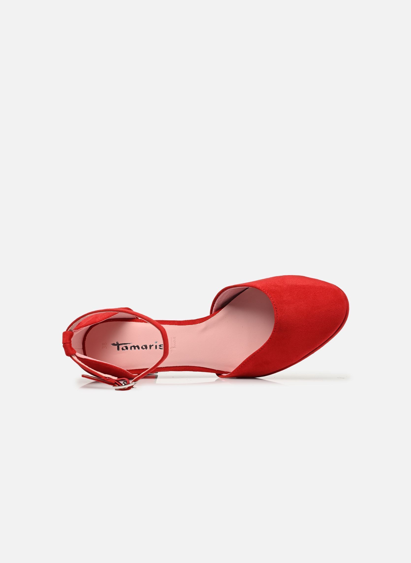 Escarpins à brides 22463-45 femme rouge Tamaris Escarpins à brides 22463-45 femme rouge RED